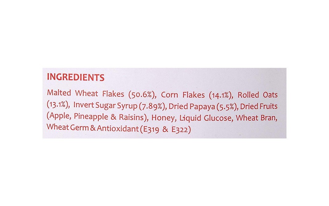 Gaia Crunchy Muesli Real Fruit    Box  1 kilogram